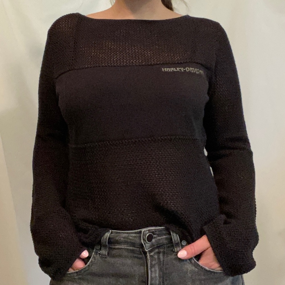 Harley-Davidson Women’s Mesh Sweater L